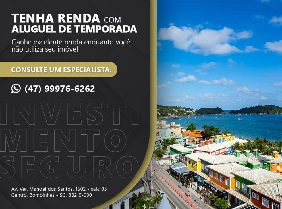 Varandas Do Atlantico - Fabuloso Apartamento Com Vista Mar Bombinhas Exterior foto